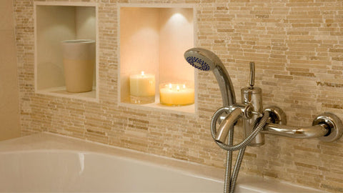 Upgrade to a Walk-In Tub with Shower by Installing a Modern Shower Head