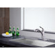 KF-AZ206BN - ANZZI Navona Single-Handle Pull-Out Sprayer Kitchen Faucet in Brushed Nickel