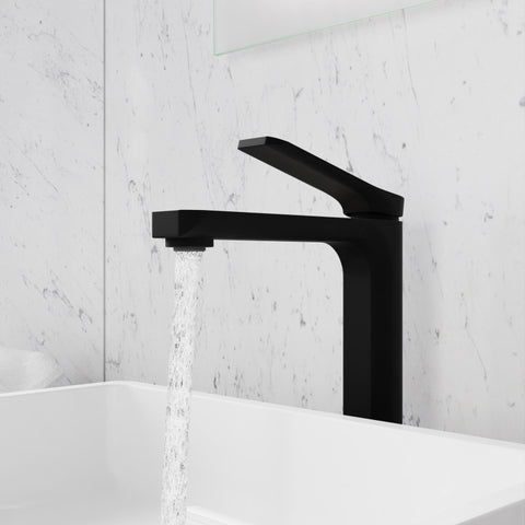 ANZZI Single Handle Single Hole Bathroom Vessel Sink Faucet With Pop-up Drain