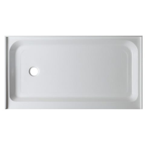Tier 36 x 60 in. Single Threshold Shower Base