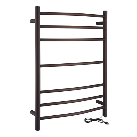 Gown 7-Bar Stainless Steel Wall Mounted Towel Warmer