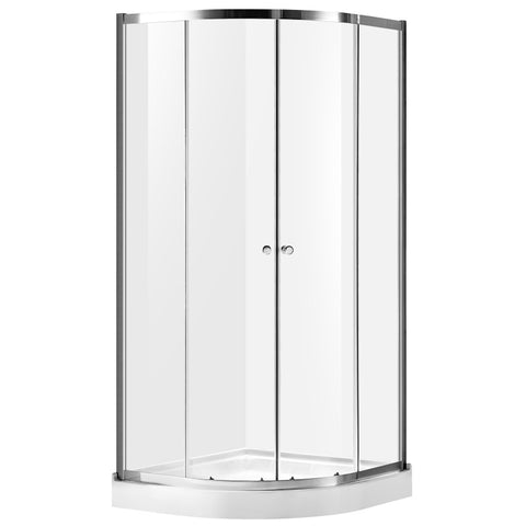 Mare 35 in. x 76 in. Framed Shower Enclosure with TSUNAMI GUARD