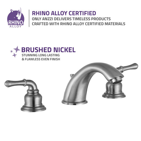 Prince 8 in. Widespread 2-Handle Bathroom Faucet