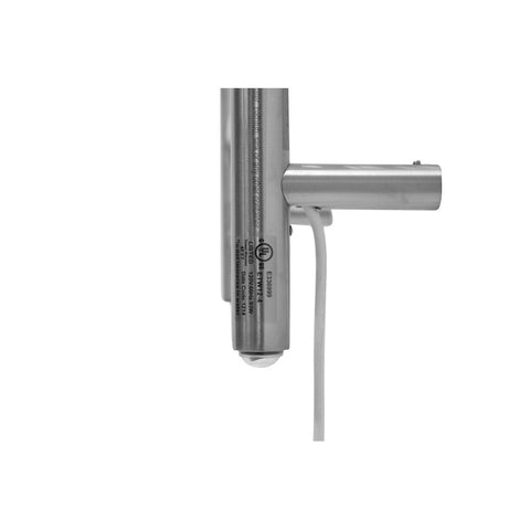Eve 8-Bar Stainless Steel Wall Mounted Electric Towel Warmer Rack