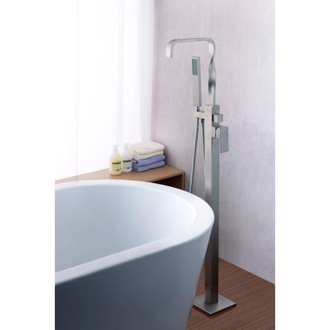 Yosemite 2-Handle Claw Foot Tub Faucet with Hand Shower