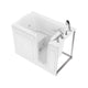 ANZZI Value Series 30 in. x 53 in. Right Drain Quick Fill Walk-In Whirlpool and Air Tub in White