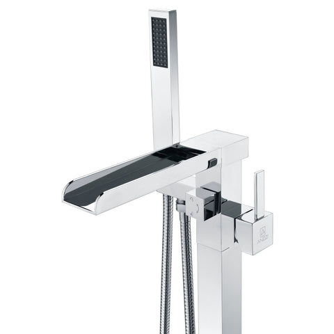 Union 2-Handle Claw Foot Tub Faucet with Hand Shower