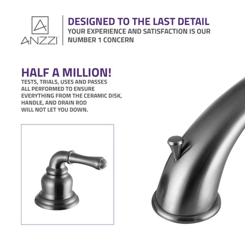 Prince 8 in. Widespread 2-Handle Bathroom Faucet