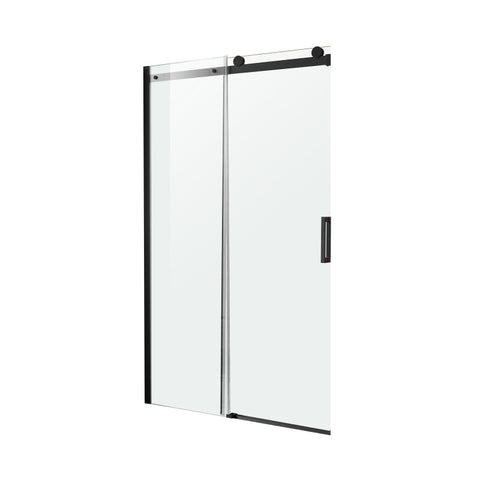 ANZZI Rhodes Series 48 in. x 76 in. Frameless Sliding Shower Door with Handle