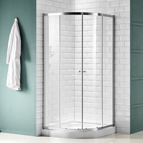 Mare 35 in. x 76 in. Framed Shower Enclosure with TSUNAMI GUARD