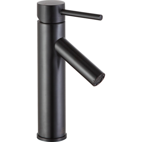 L-AZ110ORB - ANZZI Valle Series Single Handle Single Hole Deck Mount Bathroom Sink Faucet with Ceramic Disk Included in Oil Rubbed Bronze
