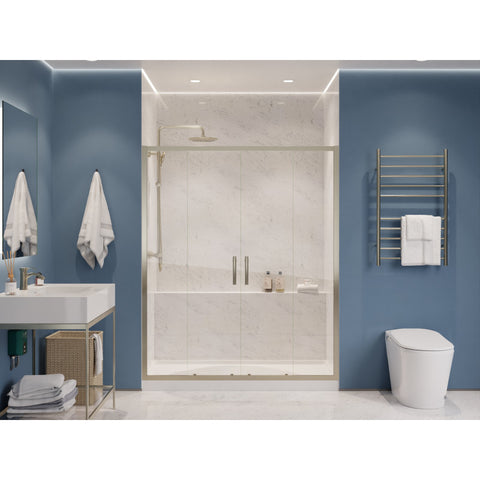 ANZZI Enchant 70-in. x 60.4-in. Framed Sliding Shower Door