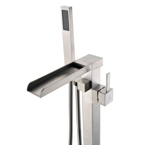 Union 2-Handle Claw Foot Tub Faucet with Hand Shower