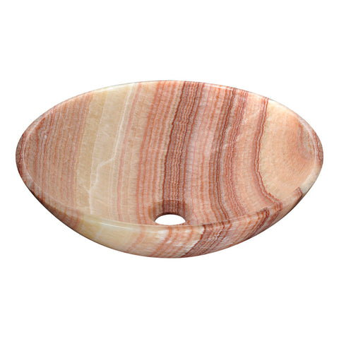 LS-AZ318 - ANZZI Shores Gate Natural Stone Vessel Sink in Morning Shore