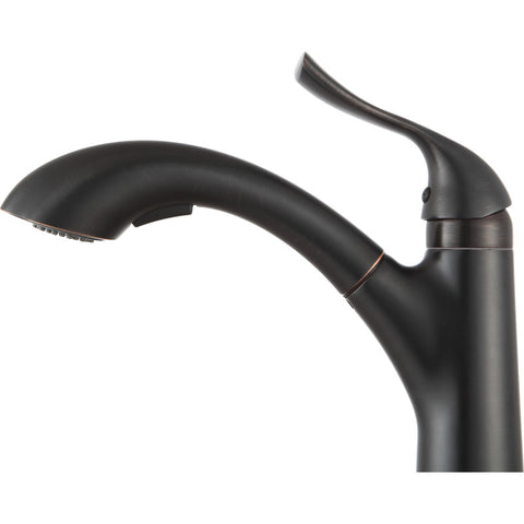 ANZZI Navona Single-Handle Pull-Out Sprayer Kitchen Faucet