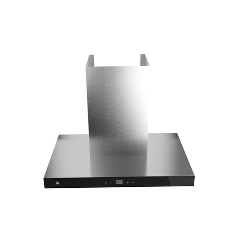 ANZZI Wall Mount Range Hood, 600 CFM Gesture Sensing & Touch Control Panel Stainless Steel Wall Mount and 2 LED Lights Range Hood (30 inch) | RH-AZ0176PSS
