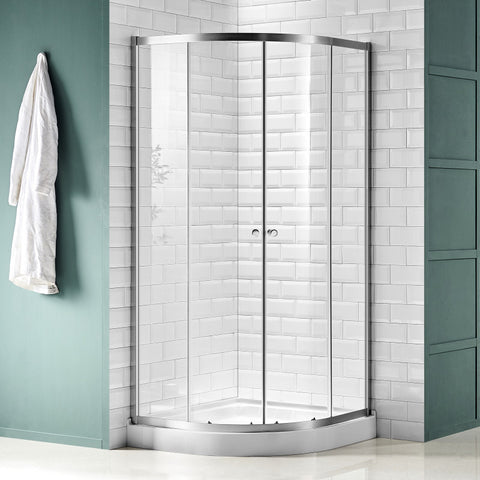 Mare 35 in. x 76 in. Framed Shower Enclosure with TSUNAMI GUARD