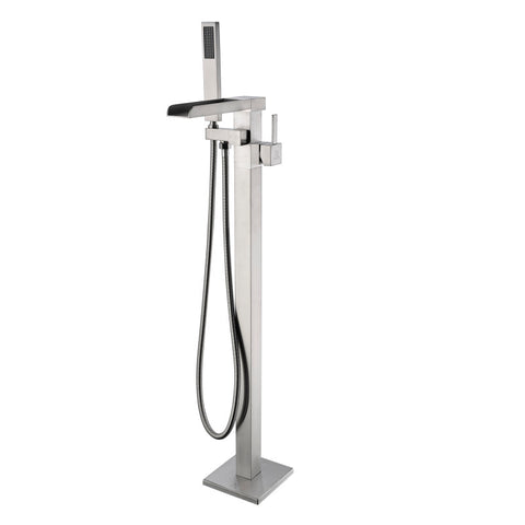 Union 2-Handle Claw Foot Tub Faucet with Hand Shower
