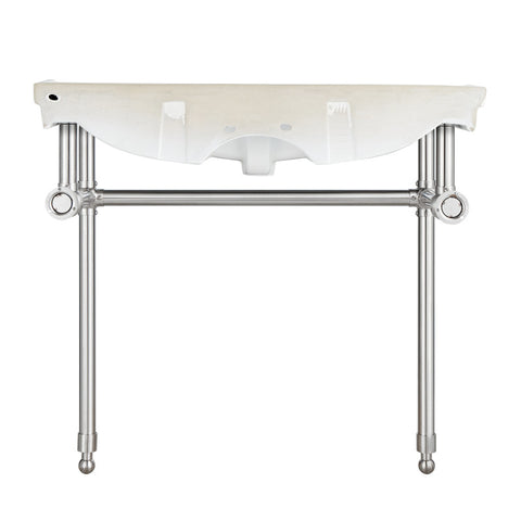 Viola 34.5 in. Console Sink with Ceramic Counter Top