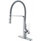 ANZZI Accent Single Handle Pull-Down Sprayer Kitchen Faucet