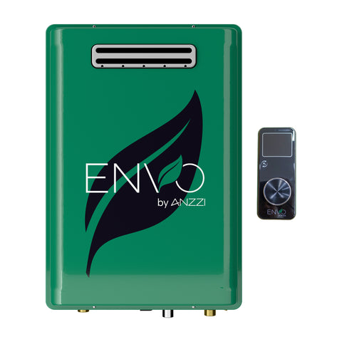 ENVO 180,000 BTU Natural Gas Tankless Water Heater with Copper Heat Exchanger & Safety Features
