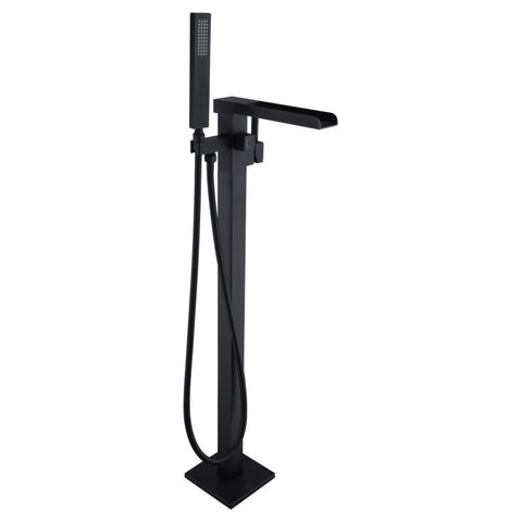 Union 2-Handle Claw Foot Tub Faucet with Hand Shower