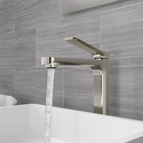 ANZZI Single Handle Single Hole Bathroom Vessel Sink Faucet With Pop-up Drain