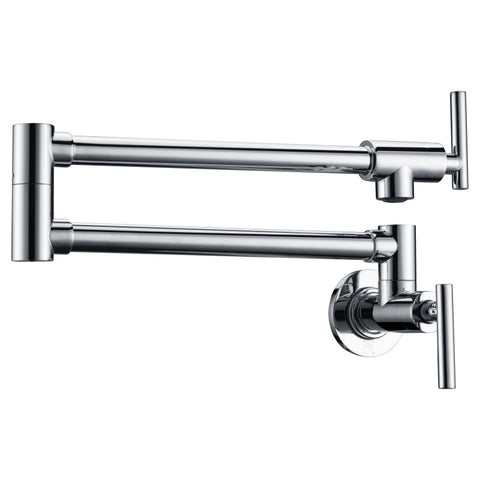 Braccia Series 24" Wall Mounted Pot Filler