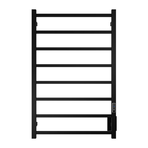 ANZZI Bell 8-Bar Stainless Steel Wall Mounted Electric Towel Warmer Rack