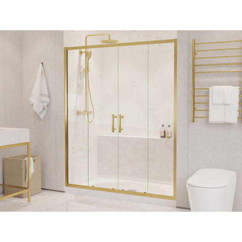 ANZZI Enchant 70-in. x 60.4-in. Framed Sliding Shower Door