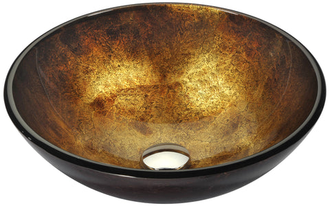 Vessel Sink in Autumn Dusk