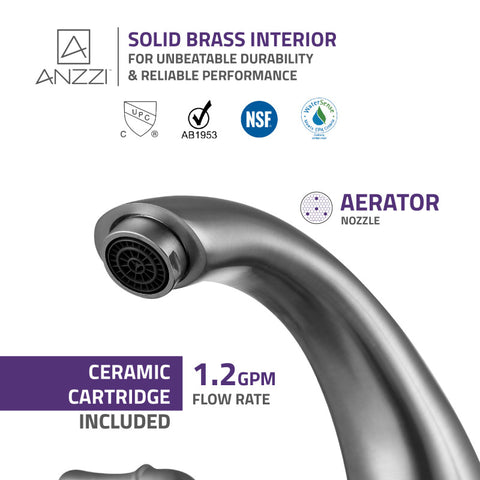 Prince 8 in. Widespread 2-Handle Bathroom Faucet