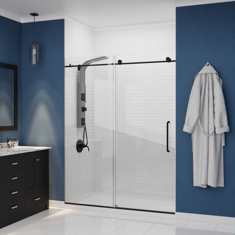 SP-AZ078GM - ANZZI Aura 2-Jetted Shower Panel with Heavy Rain Shower & Spray Wand in Grey Marble