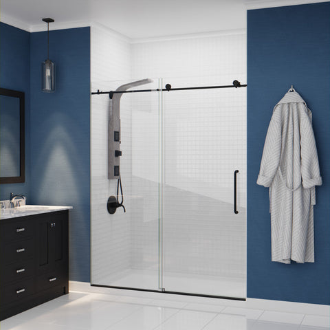 SP-AZ078GM - ANZZI Aura Retro-Fit Series 39 in. 2-Jet Shower Tower with Heavy Rain Shower and Body Jets and Spray Wand in Gray Marble