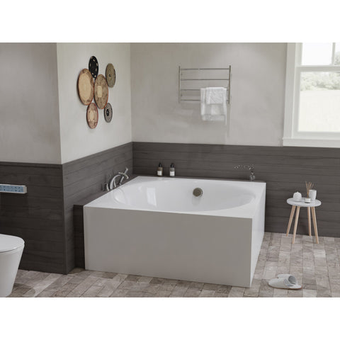 FT-AZ599 - ANZZI Abyss 59" Freestanding Bathtub in White