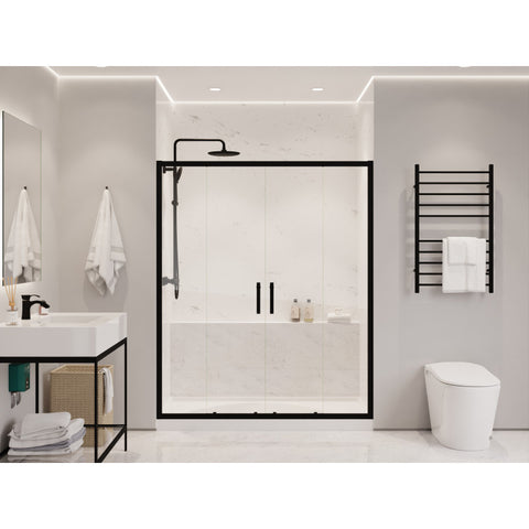 ANZZI Enchant 70-in. x 60.4-in. Framed Sliding Shower Door