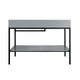 ANZZI Siena 48 in. Console Sink with Matte Grey Counter Top