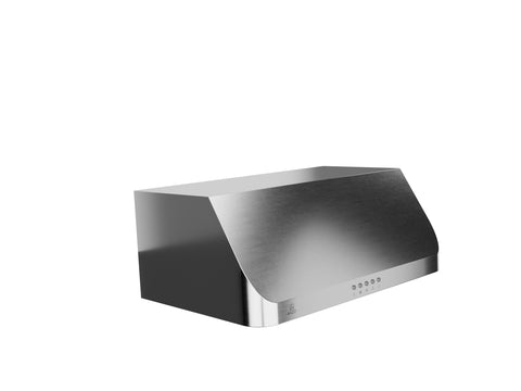 ANZZI Under Cabinet Range Hood 30 inch | Ducted / Ductless Convertible Kitchen over Stove Vent | Washable Baffle filter, LED Lights & Stainless Steel Finish | RH-AZ2576PSS