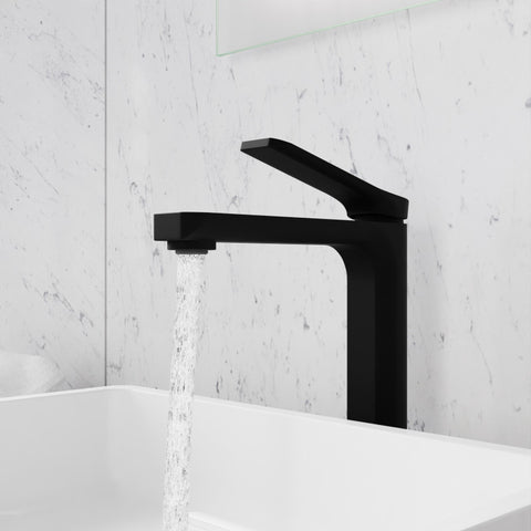 ANZZI Single Handle Single Hole Bathroom Vessel Sink Faucet With Pop-up Drain