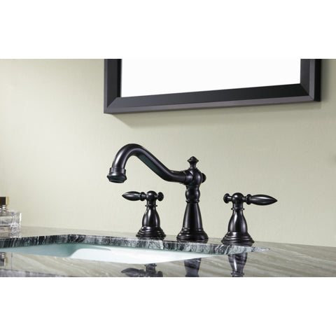 L-AZ179ORB - ANZZI Patriarch 8" Widespread Bathroom Sink Faucet in Oil Rubbed Bronze