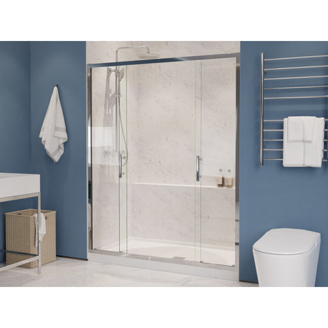 ANZZI Enchant 70-in. x 60.4-in. Framed Sliding Shower Door