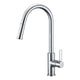 KF-AZ1675CH - ANZZI Serena Single Handle Pull-Down Sprayer Kitchen Faucet in Polished Chrome