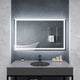 BA-LMDFX022AL - ANZZI 30-in. x 48-in. Frameless LED Front/Back Light Bathroom Mirror w/Defogger