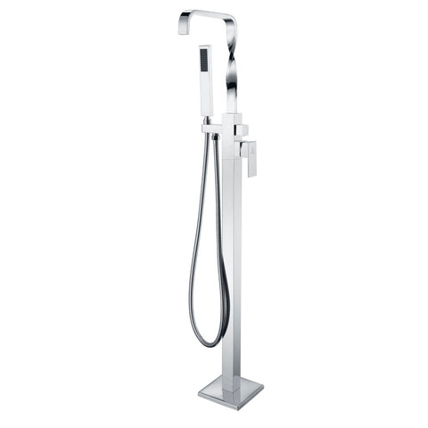 Yosemite 2-Handle Claw Foot Tub Faucet with Hand Shower