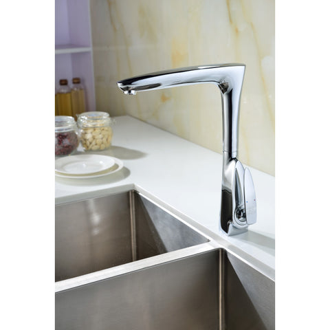 KF-AZ034 - ANZZI Timbre Series Single-Handle Standard Kitchen Faucet in Polished Chrome