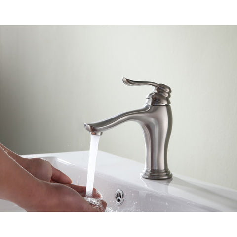 Anfore Single Hole Single Handle Bathroom Faucet