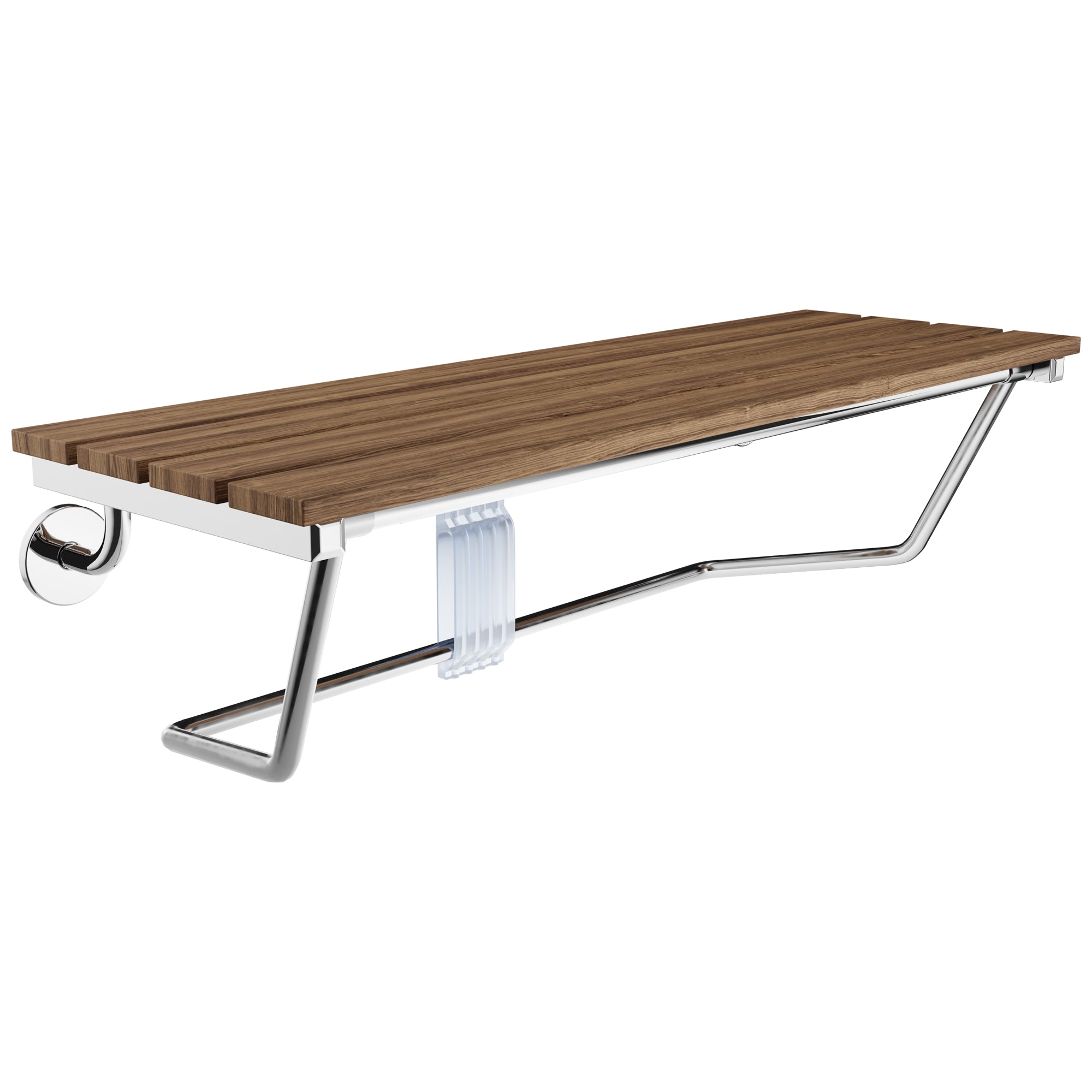 SSP-SS-D-CH - SteamSpa Two Person 35 in. Teak Wood Wall Mounted