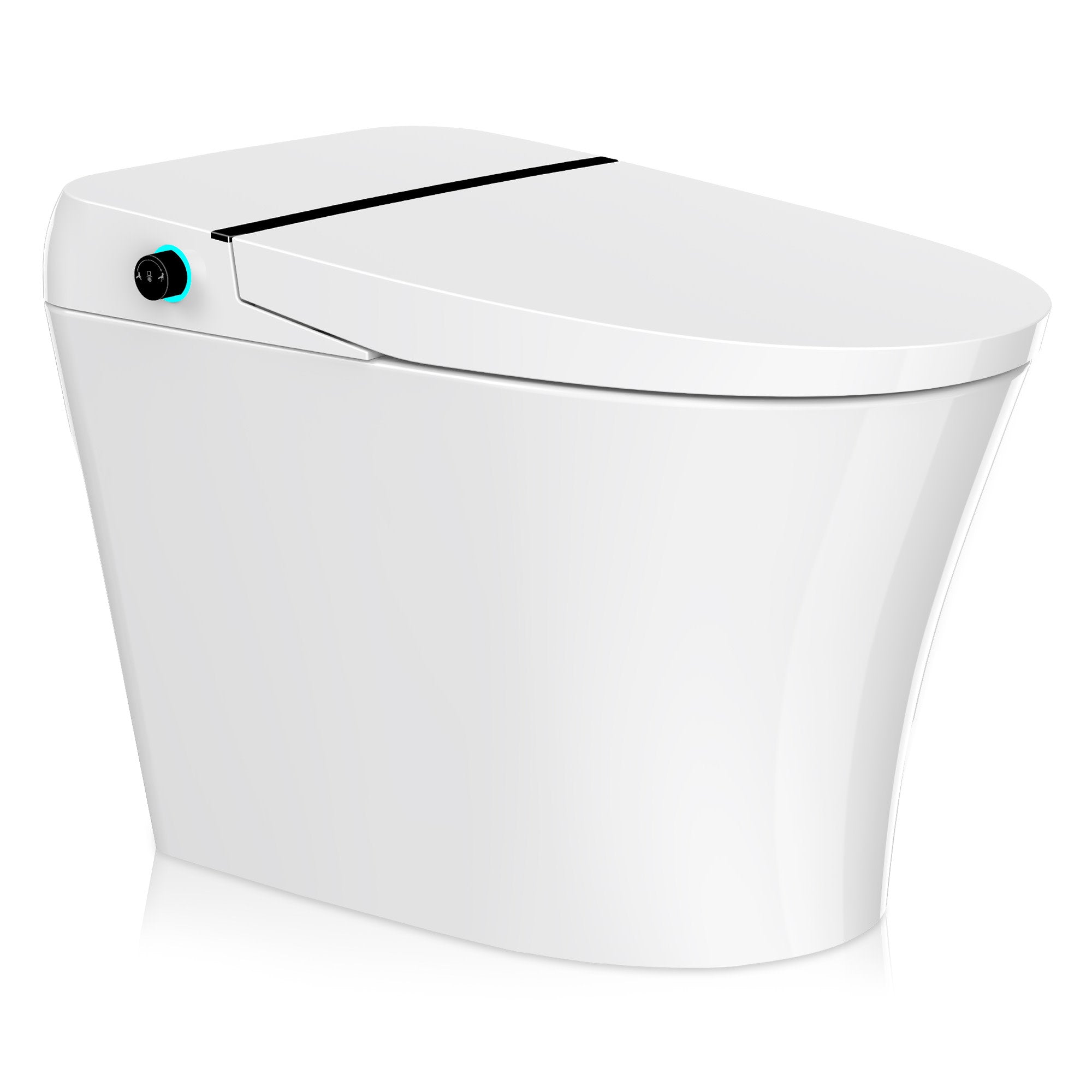 TL-ST823WH - ANZZI Juno 26 in. Smart Toilet and Bidet Set in White