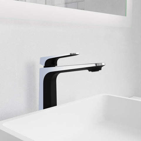 ANZZI Single Handle Single Hole Bathroom Vessel Sink Faucet With Pop-up Drain