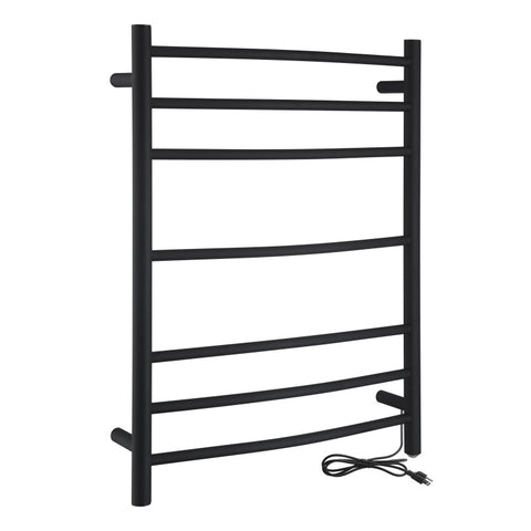 Gown 7-Bar Stainless Steel Wall Mounted Towel Warmer